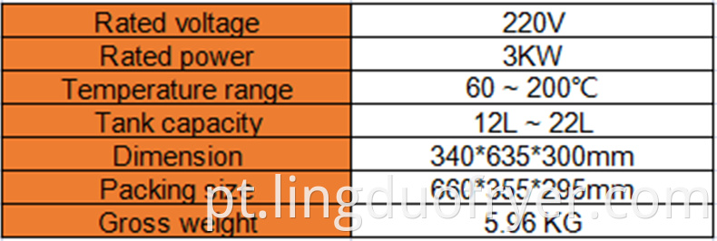 6L single cylinder with 2 basket electric fryer product details